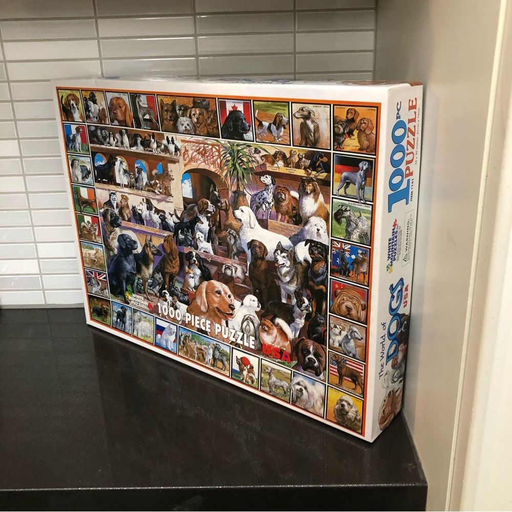White Mountain The World of Dogs 1000 piece puzzle